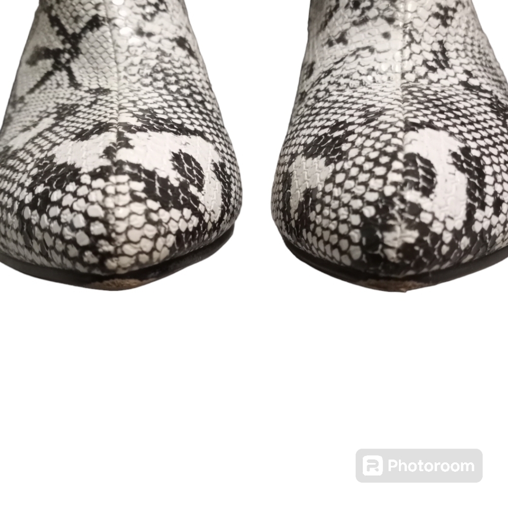 WETKISS Women's Snakeskin Ankle Boots Size 7.5 - Picture 4 of 15